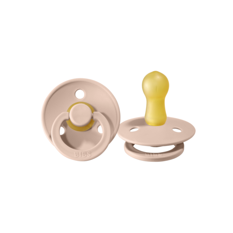 BIBS Colour - 2 pack, Size 2 (6+ m.), Round - Latex