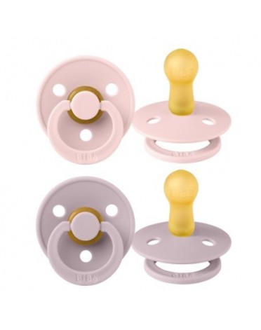 BIBS Colour - 2 pack, Size 2 (6+ m.), Round - Latex