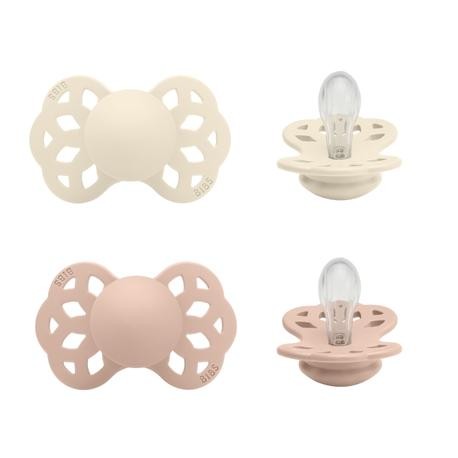 BIBS Infinity 2-pack,  Size 1 (0-6 m), Symmetrical - Silicone