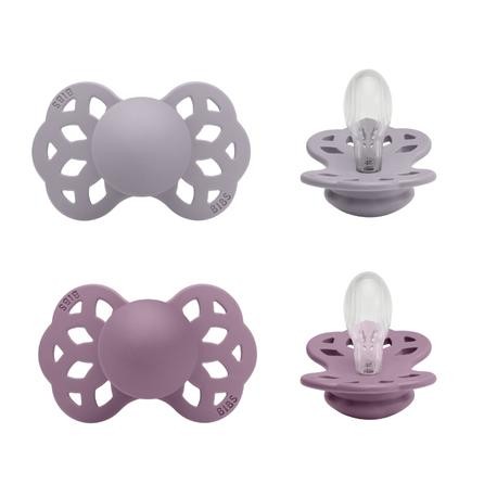 BIBS Infinity 2-pack, Size 2 (6+ m), Symmetrical - Silicone