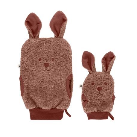 BIBS 2-pack washcloth gloves, Onesize