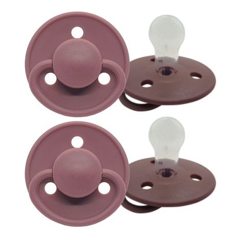 MININOR - 2 pack, Size 2 (6+ m), Round – Silicone