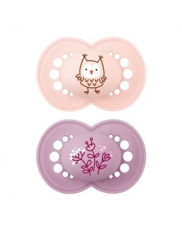 MAM Original 2 pack, Size 3 (16-36 months), Symmetric - Silicone