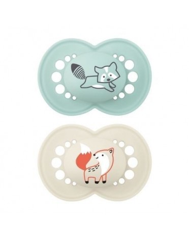 MAM Original 2 pack, Size 3 (16-36 months), Symmetric - Silicone