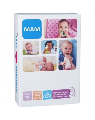MAM, 2-in-1 Upgrade Set, From manual to electric breast pump, White/transparent