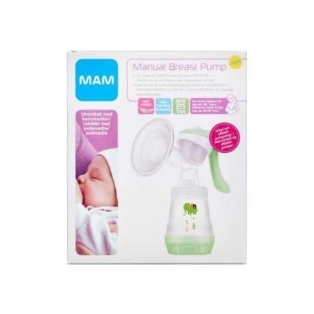 MAM, Manual breast pump, Transparent