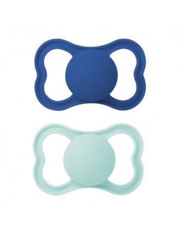 MAM Air 2 pack, Size 2 (6-16 months), Symmetric/Silicone