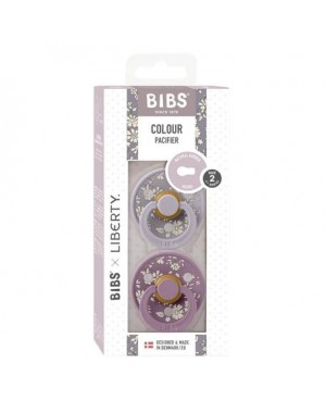 BIBS X LIBERTY, Color 2-pack, Size 2 (6+ months), Round - Latex