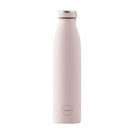 Aya&Ida,  Drinking Bottle, Water Bottle with lid, 750 ml, Soft Rose