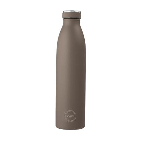 Aya&Ida,  Drinking Bottle, Water Bottle with lid, 750 ml, Driftwood