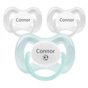 MININOR, Size 1 (0-6 m) , Symmetrical - Silicone, Personalised dummies