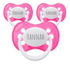 CANPOL, Size 2 (6+ m), Symmetric - Silicone, Personalised dummies