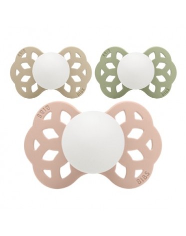 BIBS Infinity Night,  Size 2 (6+ m), Anatomical - Silicone