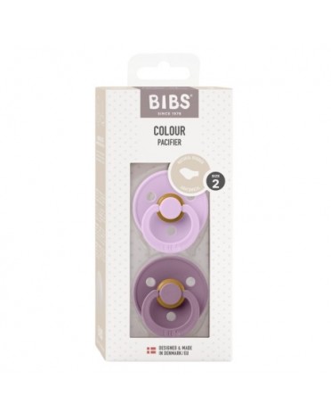 BIBS Colour 2-pack, Size 2 (6+m), Orthodontic - Latex