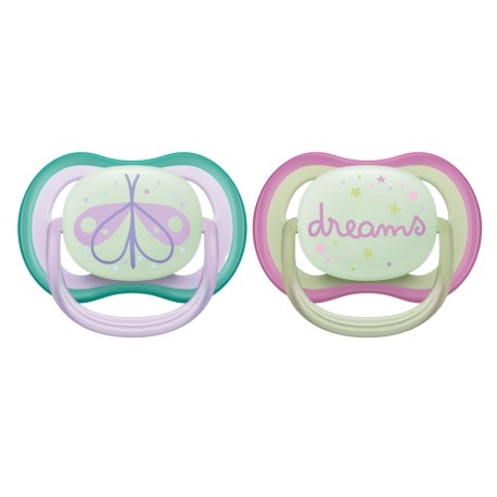 PHILIPS AVENT Ultra Air Night, Size 1 (0-6 m), Symmetrical - Silicone