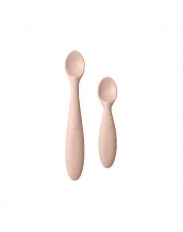 BIBS,  Set with 2 spoons,  Baby and parent spoon