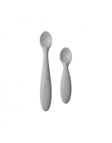 BIBS,  Set with 2 spoons,  Baby and parent spoon
