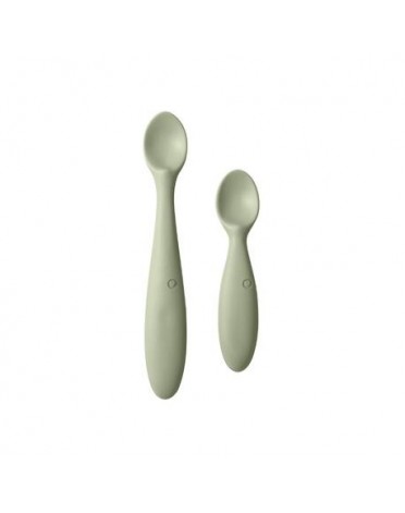BIBS,  Set with 2 spoons,  Baby and parent spoon