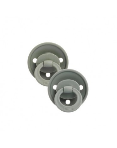 Elodie, Pacifier 3+ months, Hazy Jade, Round - Silicone
