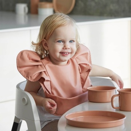 Elodie Bib, Soft Terracotta