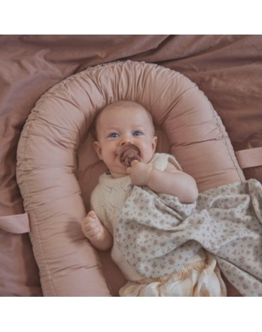 Elodie, Bamboo Blanket, Autumn Rose