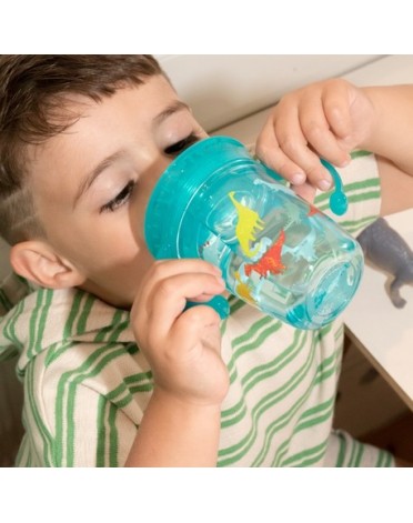 Nüby, 360-degree Wonder drinking cup, Aqua