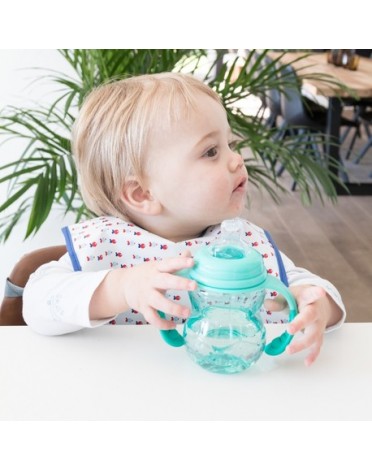 Nüby, Training Bottle, 6+ months, Aqua