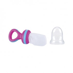 Nüby, Feeding Net with Handle, 6 months, Pink