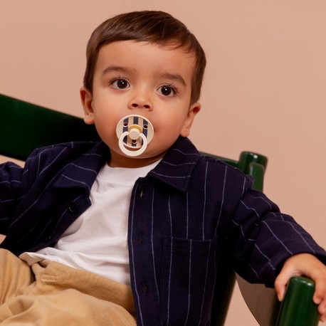 BIBS Studio Line - 2 pack,  Size 1 (0-6 m), Round - Latex