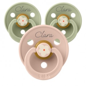 BIBS Studio Line, Size 1 (0-6 m), Round - Latex, Personalised dummies