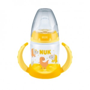 NUK First Choice Learner Bottle, 150 ml, Dino
