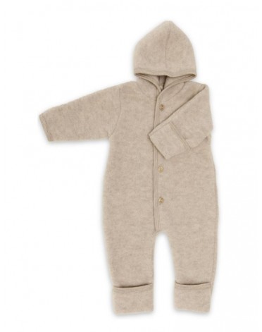 One-piece suit in 100% merino wool