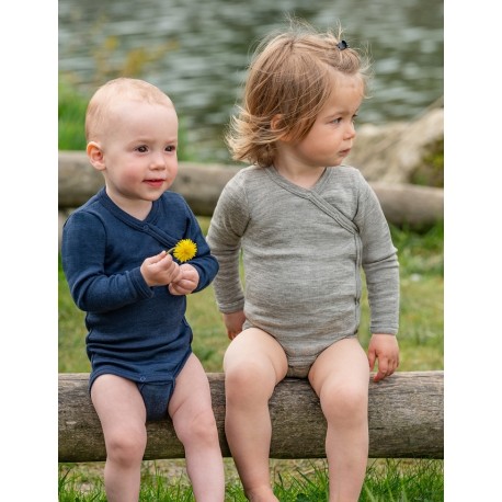 Bodysuit in merino wool