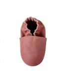 Baby ankle socks in merino wool with fold-over